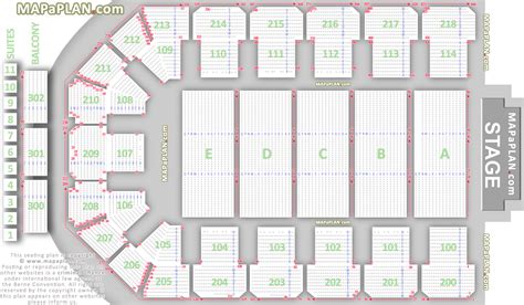 Newcastle Utilita Arena seating plan - Detailed seat numbers & row ...