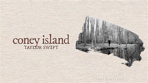 Taylor Swift - coney island ft. The National (Lyric Video) HD - YouTube