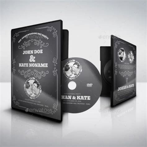 Free Printable DVD Label Templates (PDF | PSD | AI | Word)