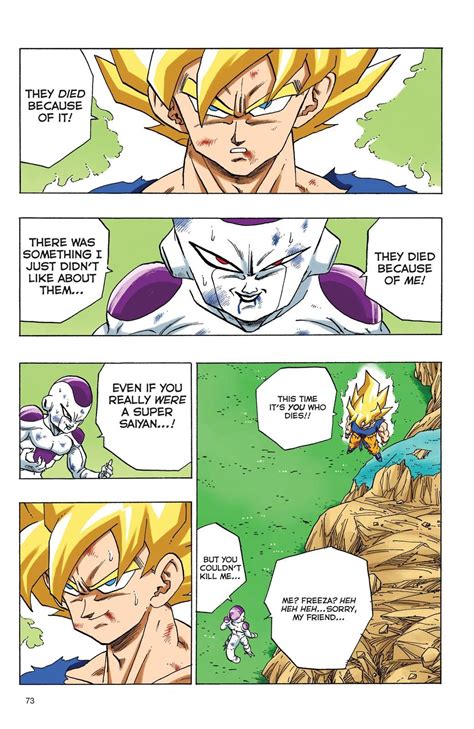 Dragon Ball Full Color - Freeza Arc Chapter 73 | Manga de dbz, Personajes de dragon ball, Dragones