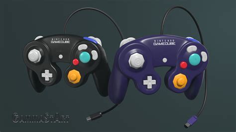 Nintendo GameCube Controller (Black and Purple) by GammaStArt on DeviantArt