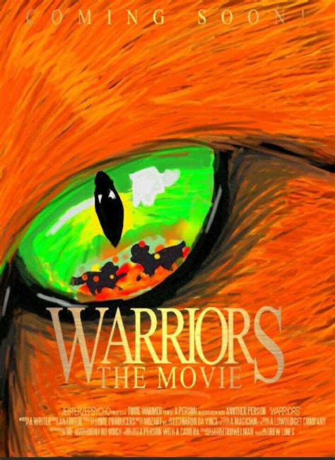 Warrior cats movie poster | Warriors Amino
