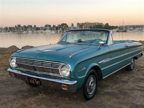 1963 1/2 Ford Falcon Sprint V8 Convertible 4 speed Rust Free California survivor - Classic Ford ...