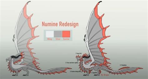 Numine | Dragon design, Mythical creatures art, Dragon art