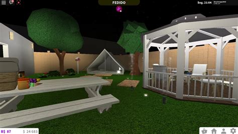 Boho Garden Bloxburg Backyard Ideas