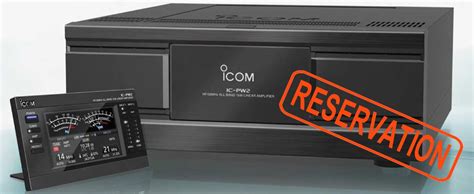 ICOM IC-PW2 ICOM IC-PW2 HF/50 MHz ALL Band 1 kW Linear Amplifier RESERVATION | DX Engineering