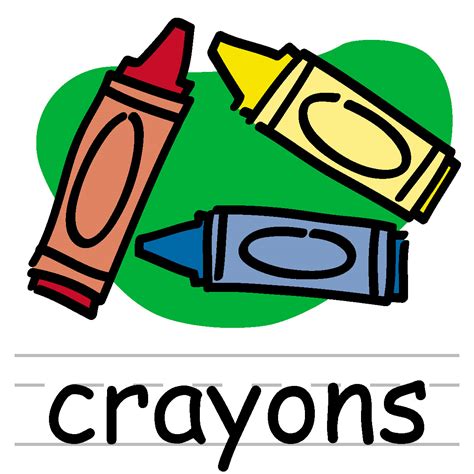 Yellow Crayon Clipart - Cliparts.co