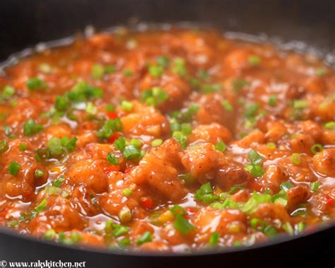 Gobi Manchurian recipe | Crispy & juicy - Raks Kitchen