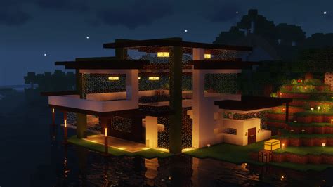 Modern House! (Survival) : r/Minecraft