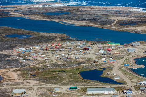 OverflightStock | Hudson Strait Southwest of Iqaluit. Baffin Island Nunavut. Canadian Arctic ...