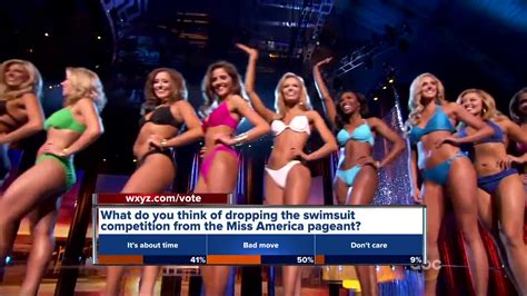 Miss America swimsuit competition ends