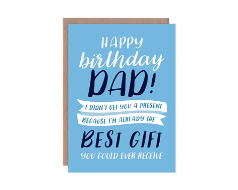 Funny Birthday Card For Dad Fart Birthday Card | ubicaciondepersonas ...