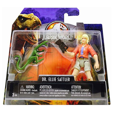 Buy Dr. Ellie Sattler Poseable Action Figure 3.75" Jurassic World ...