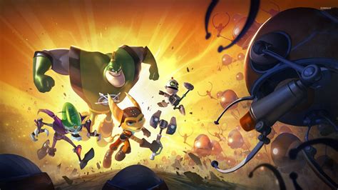 Characters in Ratchet & Clank: All 4 One wallpaper - Game wallpapers - #51687