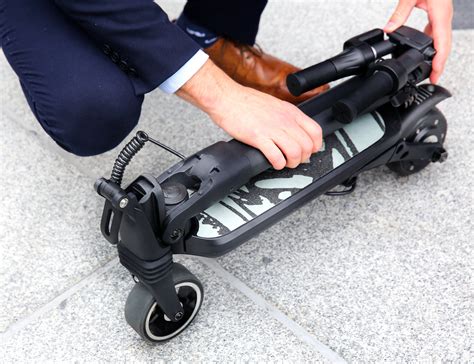 This ultra-compact foldable e-scooter actually fits in your bag