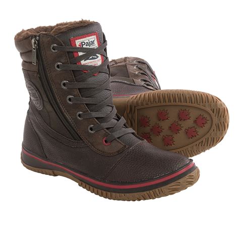 Pajar Tour Leather Snow Boots (For Men) 8887X - Save 85%