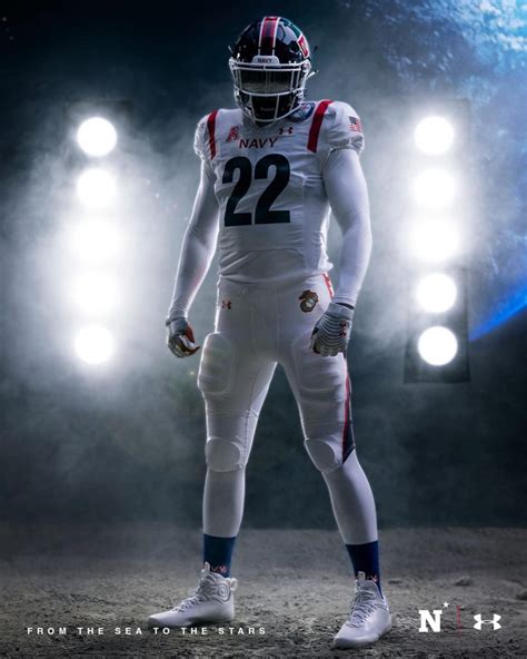 Under Armour Creates NASA-Themed Uniforms for Navy Football