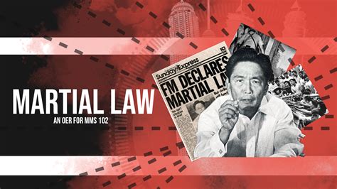 Martial Law Era in the Philippines | OER Commons