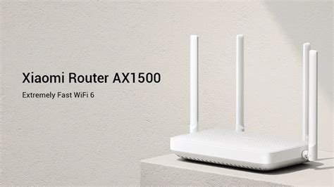 Xiaomi Router AX1500, new cheap router with Wi-Fi 6