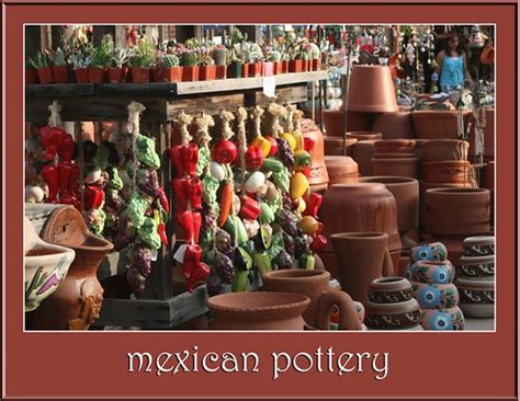 Mexican Pottery | An outdoor Mexican pottery store in Old To… | Flickr