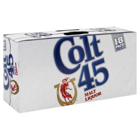 Colt 45 Malt Liquor, 18 Cans/12 Fl Oz - Kroger