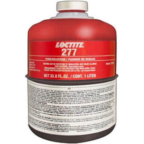 Loctite 277 High Strength Permanent Threadlocker for Large Bolts