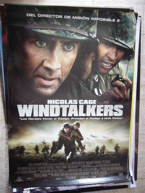 cartel de cine- movie poster. windtalkers - Comprar Carteles y Posters ...