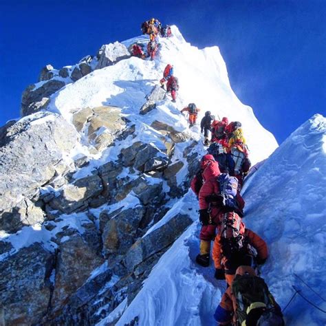 Traffic Jams On Mt Everest As Over 200 Make Final Summit Push ...