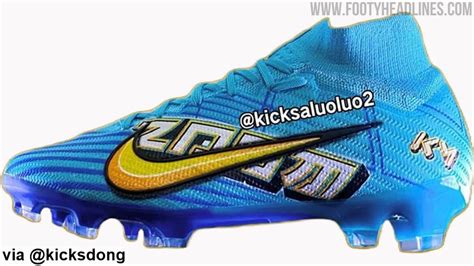 Rò rỉ giày đá bóng Nike Zoom Mercurial Kylian Mbappé 2023-24 Signature ...