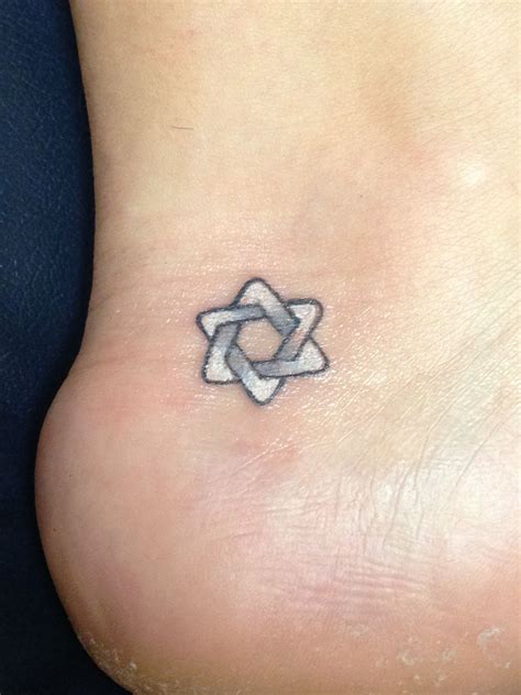 Pin by Jillian Mann on tattoos | Jewish star tattoo, David tattoo, Star of david tattoo