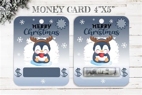 Christmas Money Card PNG, Money Card PNG - Etsy