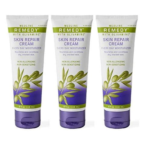 Medline Remedy Skin Repair Cream, 4 oz Tubes (3 Pack) - Walmart.com ...