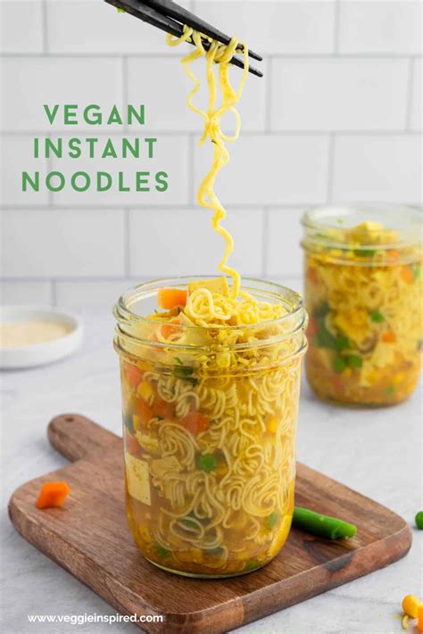 Vegan Instant Ramen Noodles | Ramen noodles, Delicious soup recipes, Vegan ramen recipes