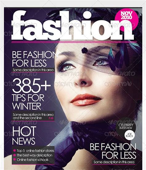 50 InDesign & PSD Magazine Cover & Layout Templates – Bashooka ...