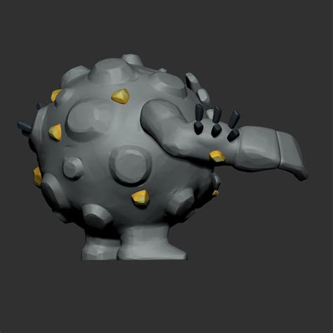 ALOLAN GRAVELER POKEMON 3D model 3D printable | CGTrader