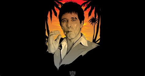 scarface 1983 tony montana wallpaper 4k ultra hd wallpaper | Scarface poster, Alternative movie ...