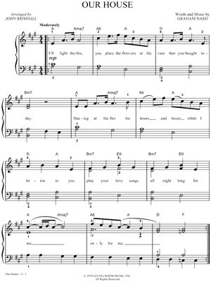 "Our House" Sheet Music - 10 Arrangements Available Instantly - Musicnotes