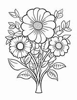 Flower Free Coloring Pages For Adults A Relaxing And Creative Escape sketch template