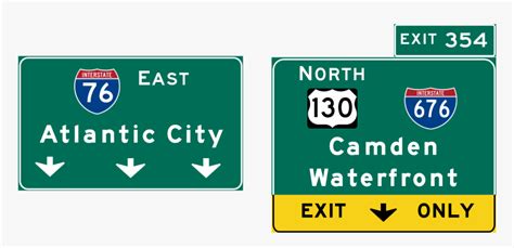 Ultimate Driving Highway Exit Sign , Png Download - California State ...