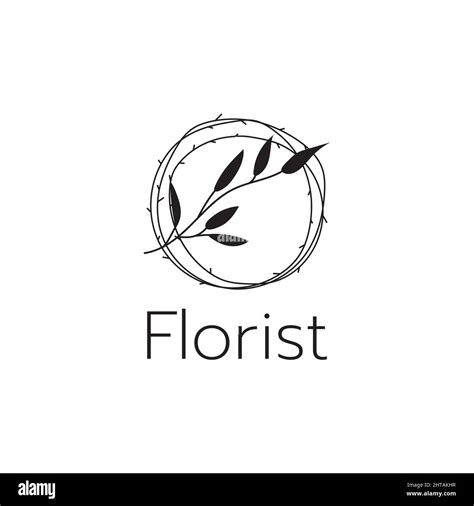 Florist logo design inspiration vector template. Botanical icon illustration Stock Vector Image ...