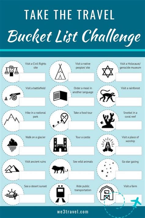 Ultimate Travel Bucket List Challenge