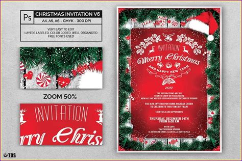 Free Christmas Party Announcement Templates Templates-2 : Resume Examples