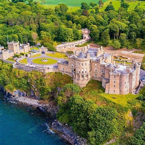 Culzean Castle, Scotland by @niall_patterson_media . There are a number of ghosts supposedly ...