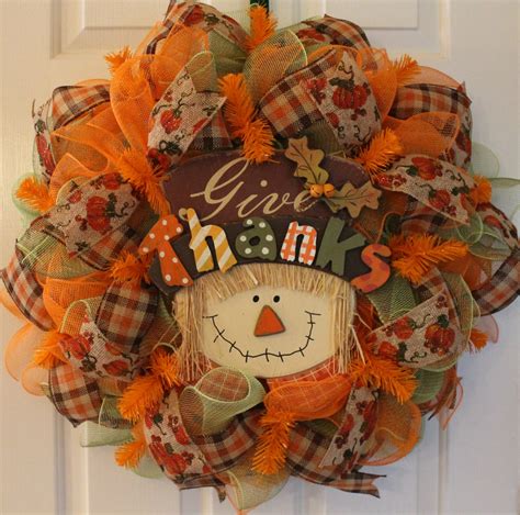 Wreath Fall Wreath Thanksgiving Wreath Autumn Wreath