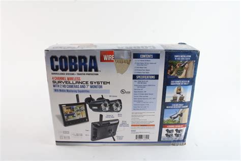 Cobra Surveillance System | Property Room