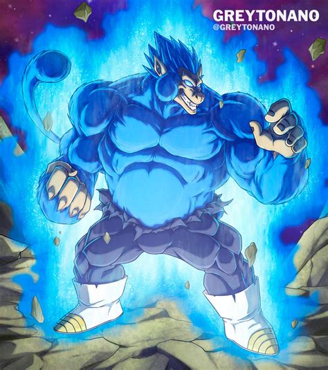 Oozaru Ultra Blue Vegeta by Greytonano on DeviantArt