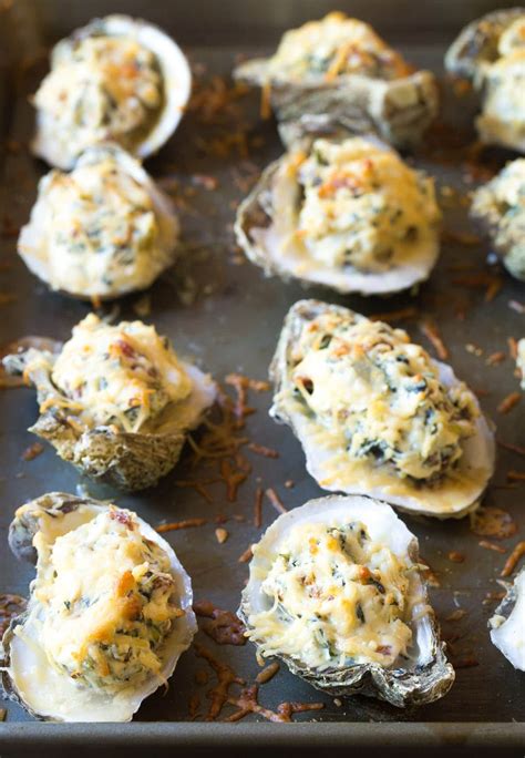 Baked Oysters with Cheese - A Spicy Perspective