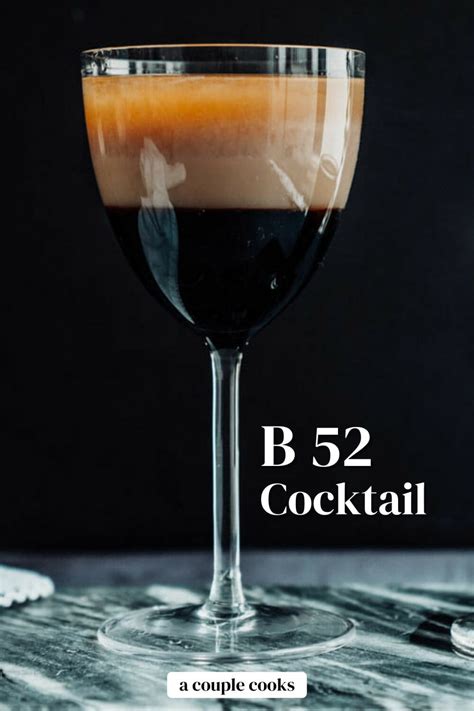 B 52 Cocktail (or B52 Shot) – A Couple Cooks