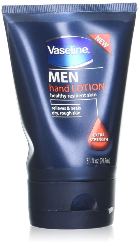 Vaseline for Men Hand Lotion Extra Strength 3.1 oz