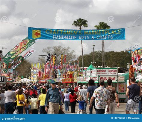 Florida State Fairgrounds editorial image. Image of sign - 110722355